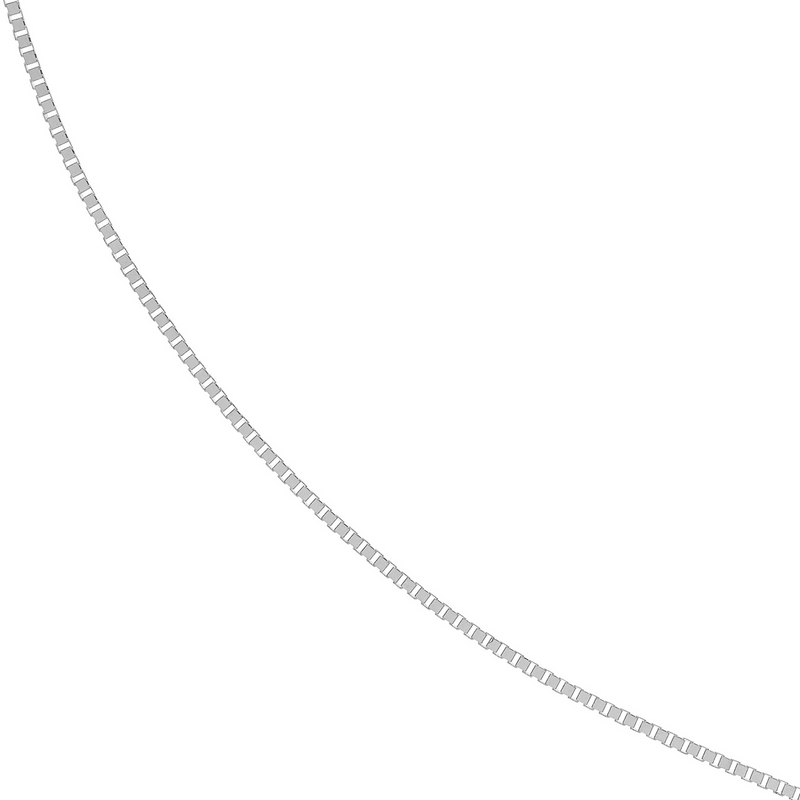 10K WG 0.66mm Adjustable Box Chain