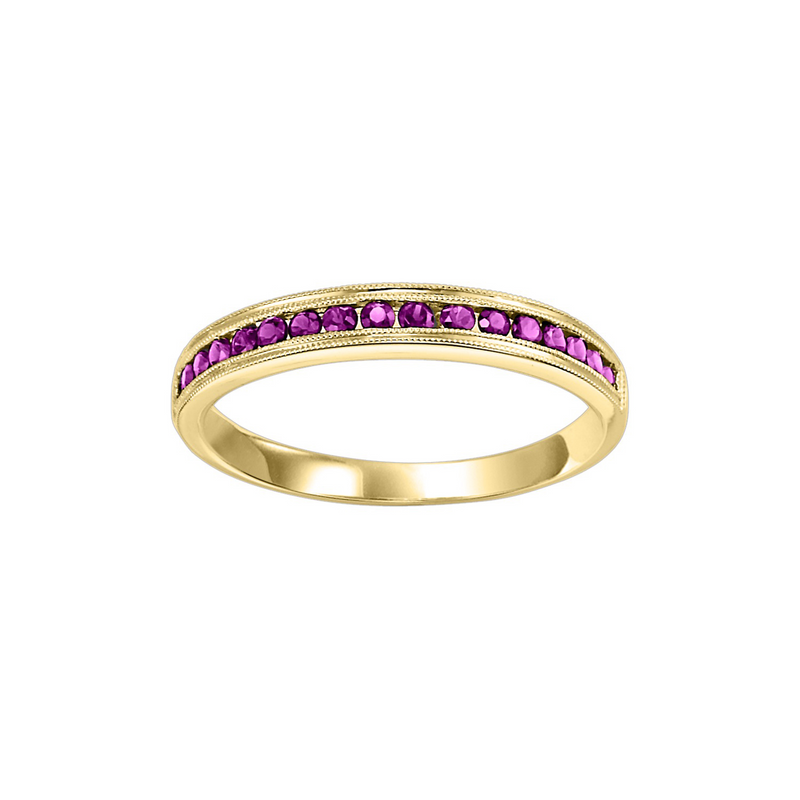 10K YG Ruby Band