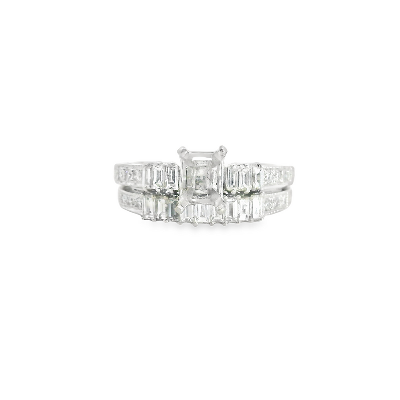 14K WG DIAMOND BRIDAL SET