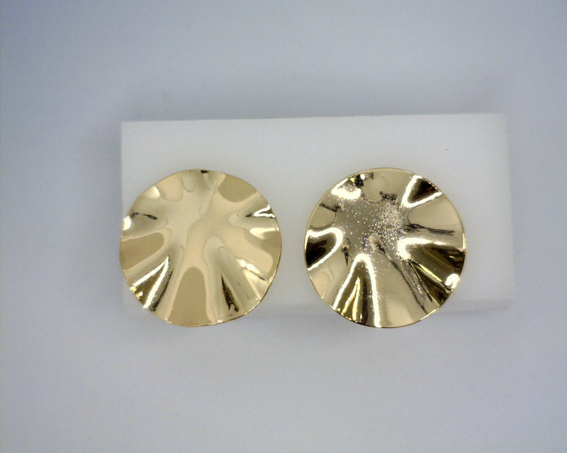 18K YELLOW GOLD PLATED LARGE D