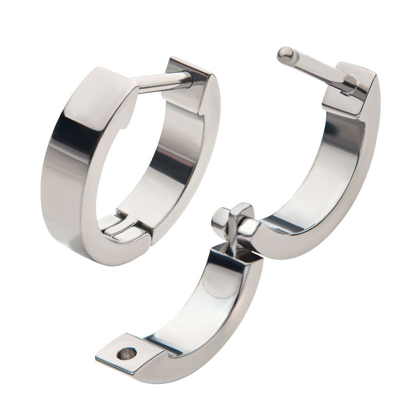 Titanium Hinged Earrings