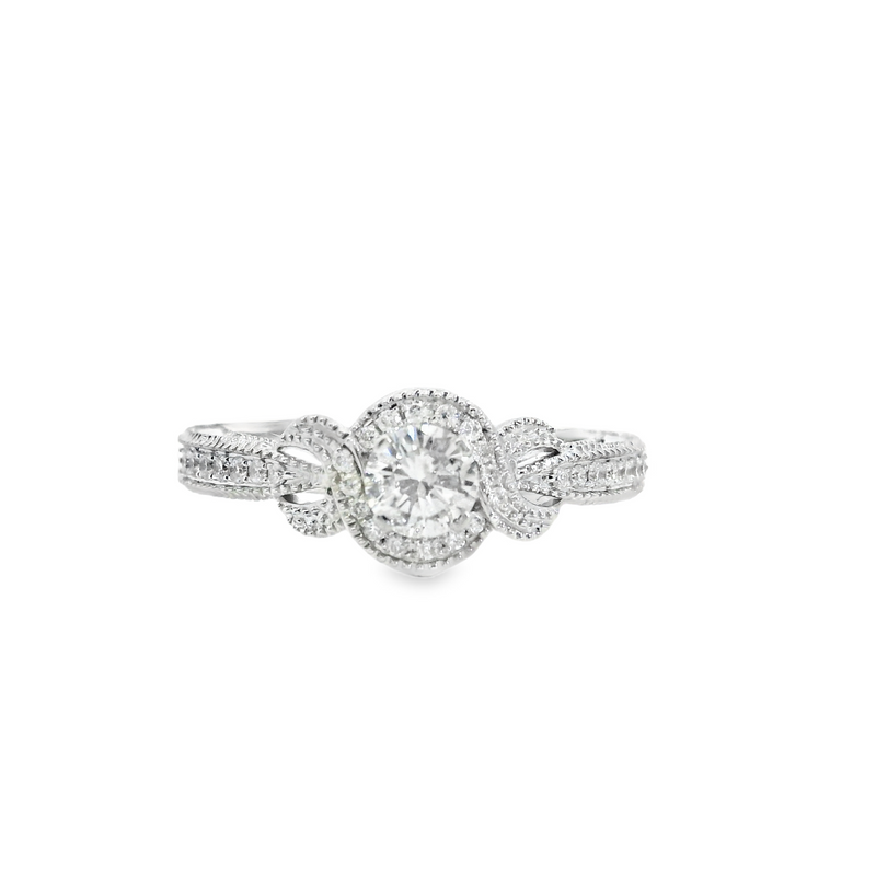 14K WG DIAMOND ENGAGEMENT RING