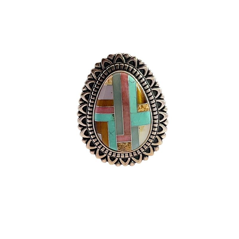 Sterling Silver Carolyn Pollack Gemstone Pendant