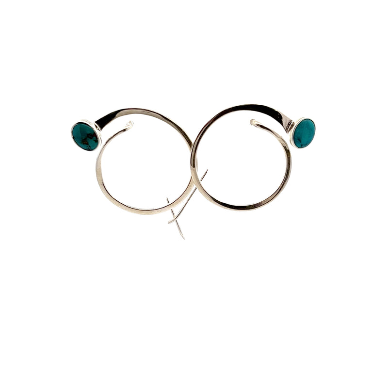 Sterling Silver Turquoise Earrings