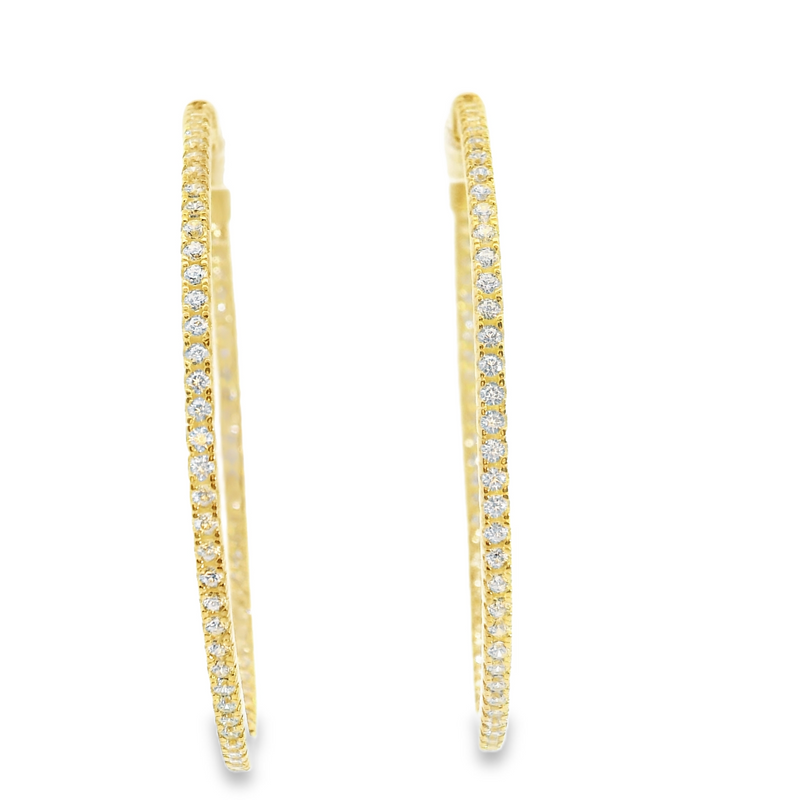 Gold Plated CZ Earrings