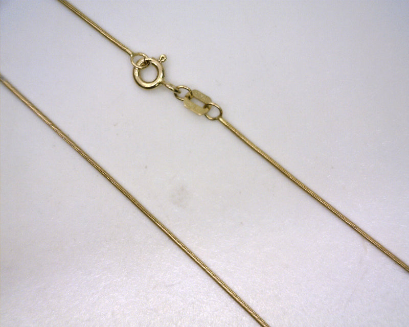 10K YG Snake Chain