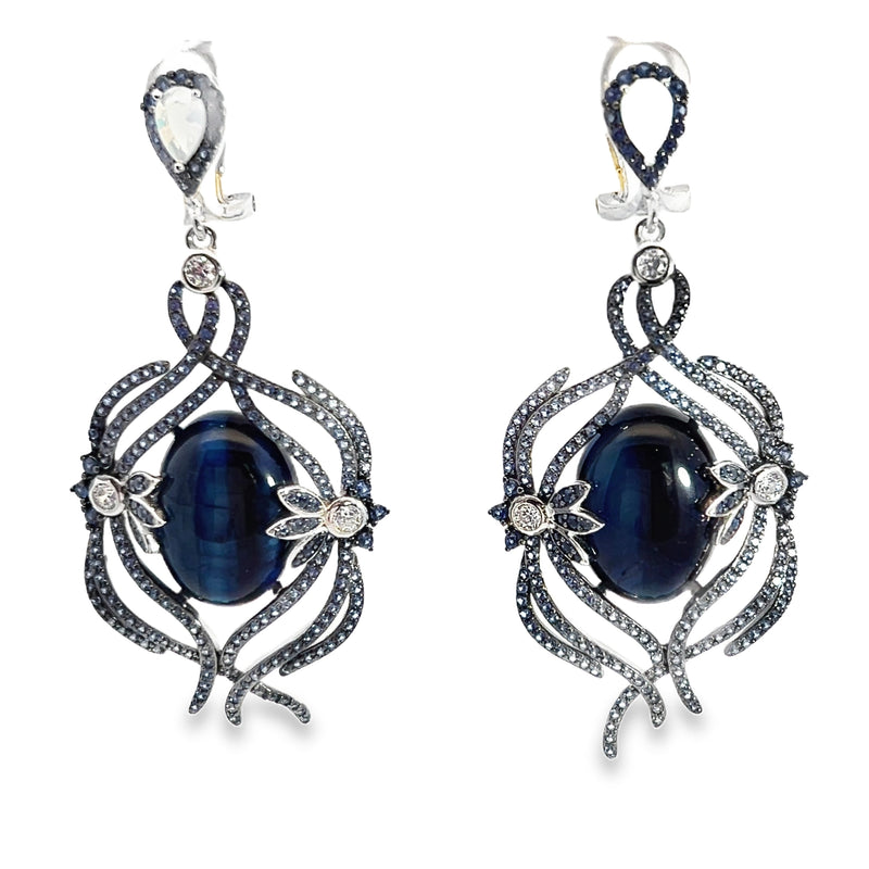 Sterling Silver Gemstone Earrings