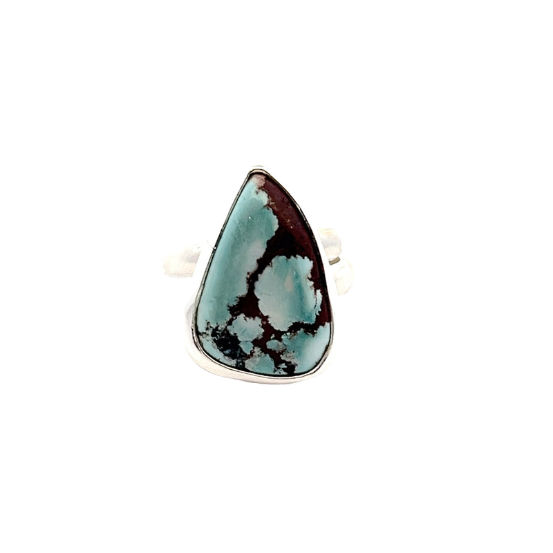 Sterling Silver Larimar Ring