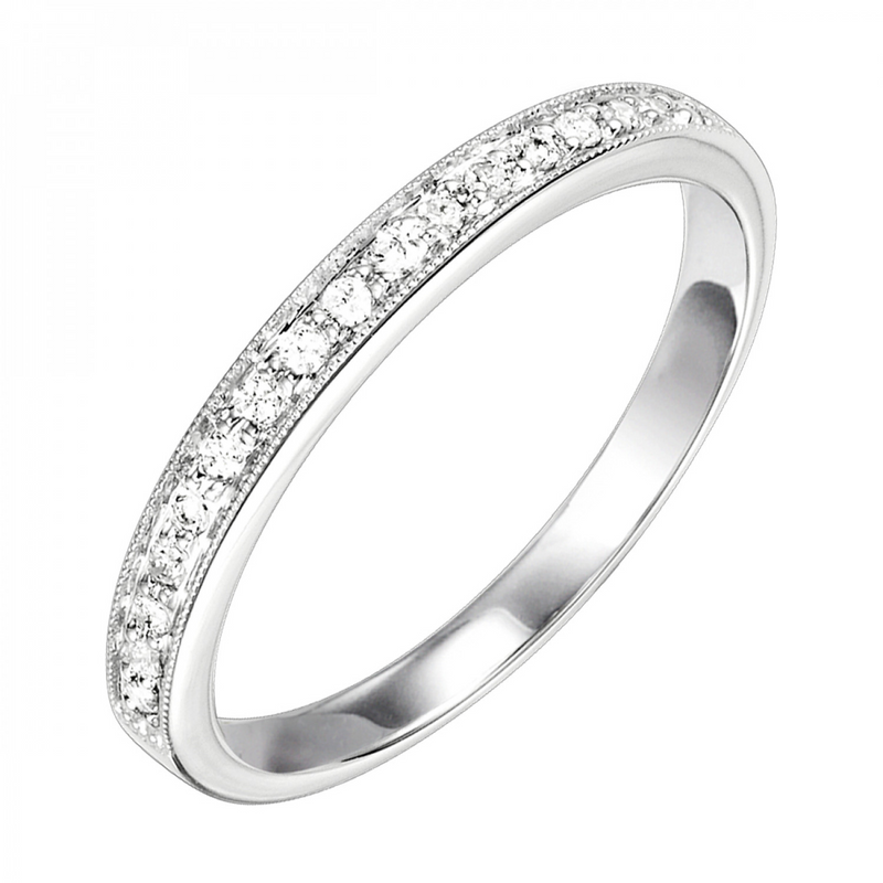 14K WG Diamond Band