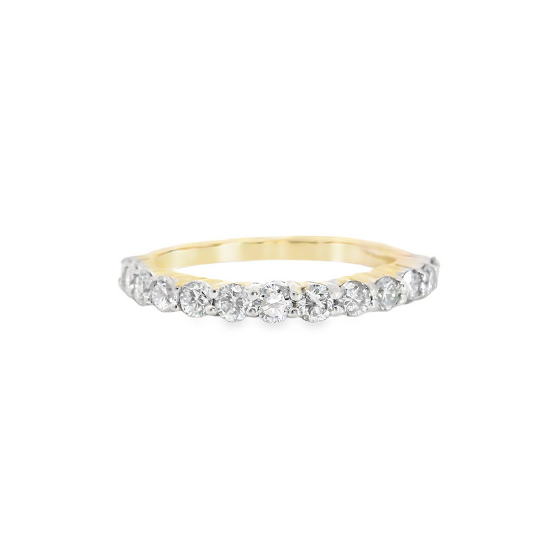 14K YG LAB GROWN DIAMOND Band
