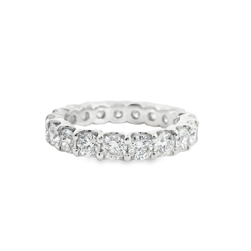 14K WG ETERNITY BAND