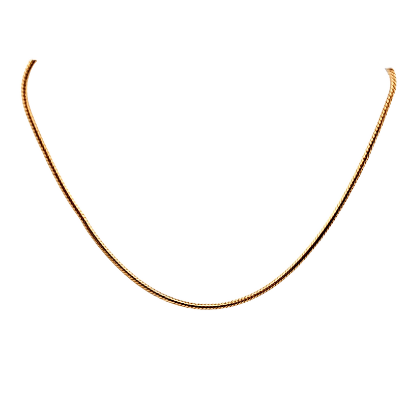 14K YG Snake Chain