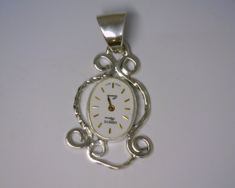 STERLING SILVER WATCH PENDANT