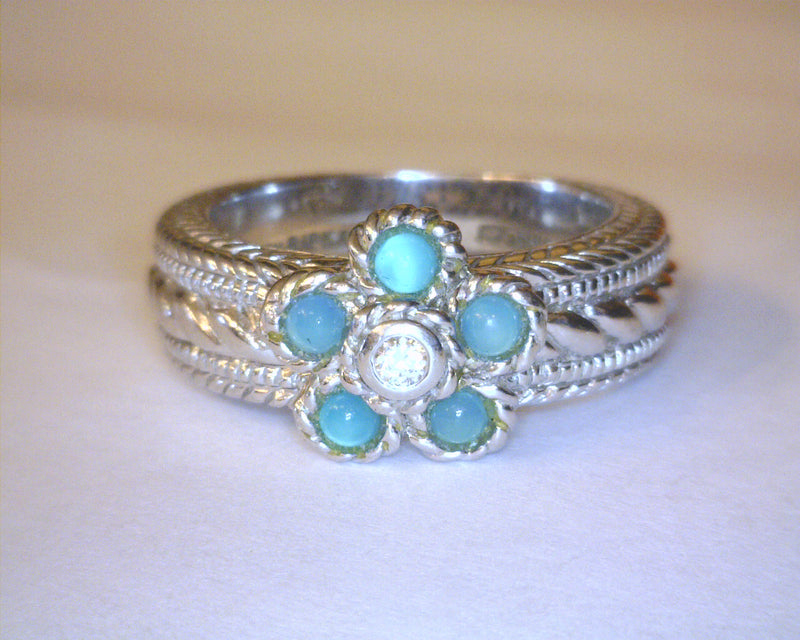 STERLING SILVER JUDITH RIPKA F