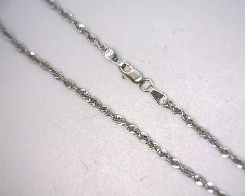 14K YG Diamond Cut Box Chain 20