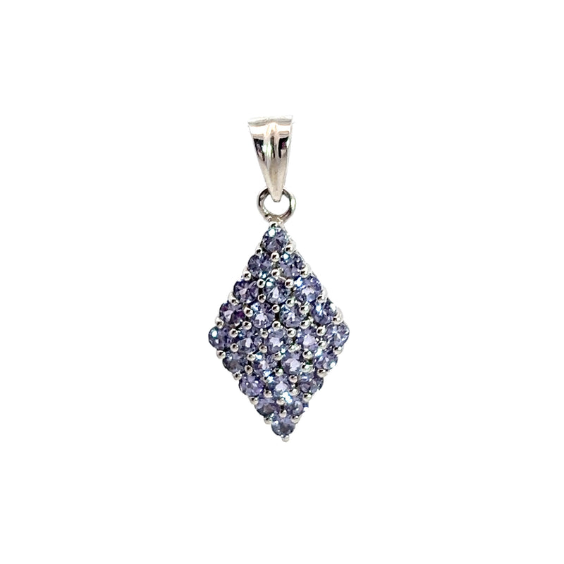 Sterling SIlver Tanzanite Pendant