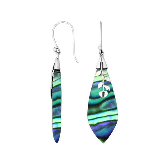 Sterling Silver Abalone Earring