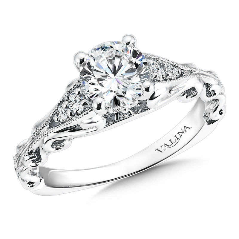 14K WG DIAMOND ENGAGEMENT RING