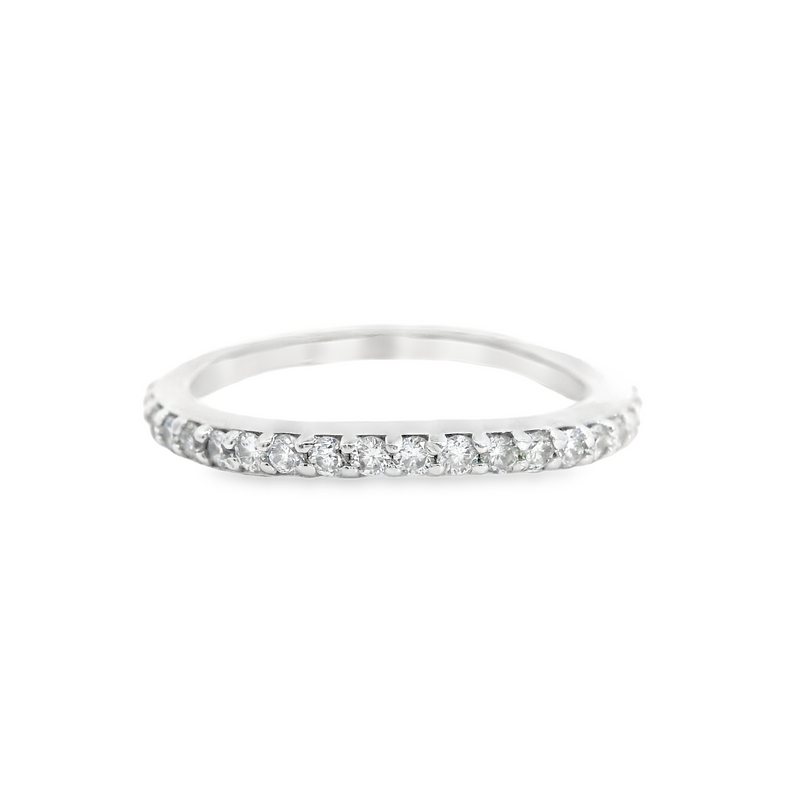 14K WG DIAMOND BAND