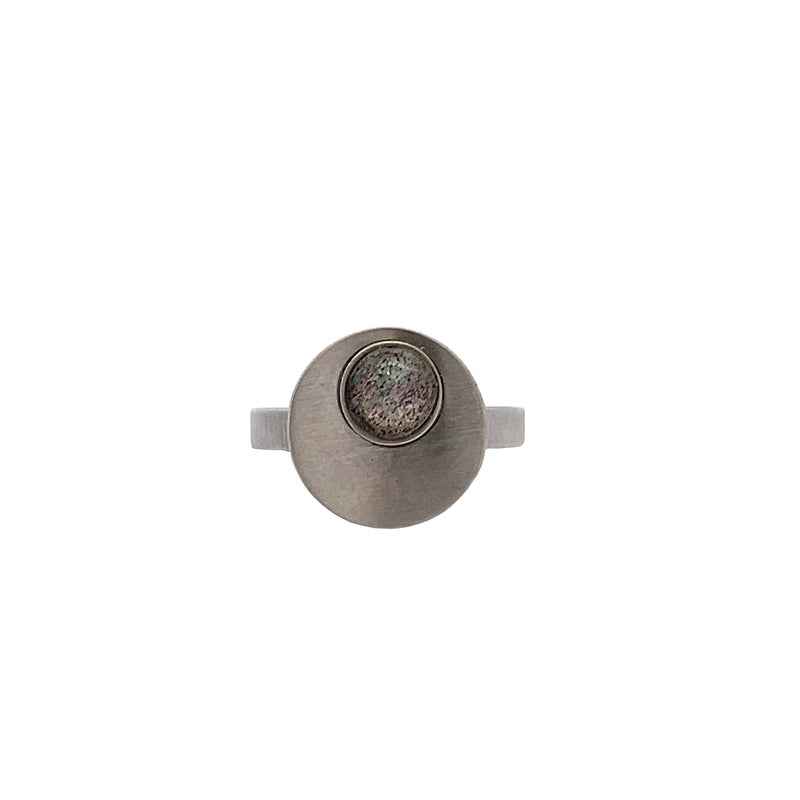 Sterling Silver Labradorite Ring