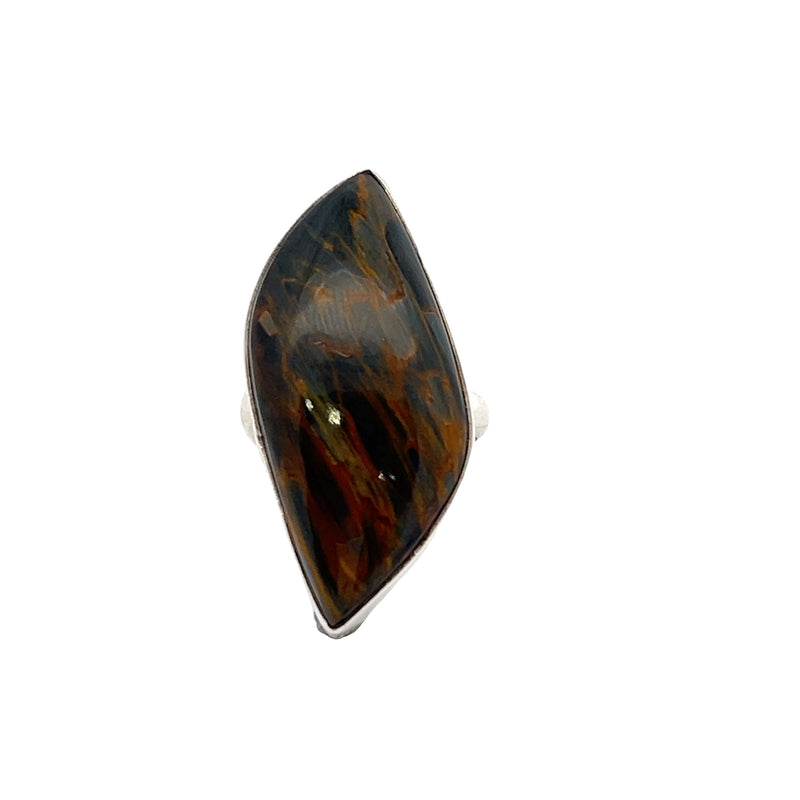 Sterling Silver Petersite Ring