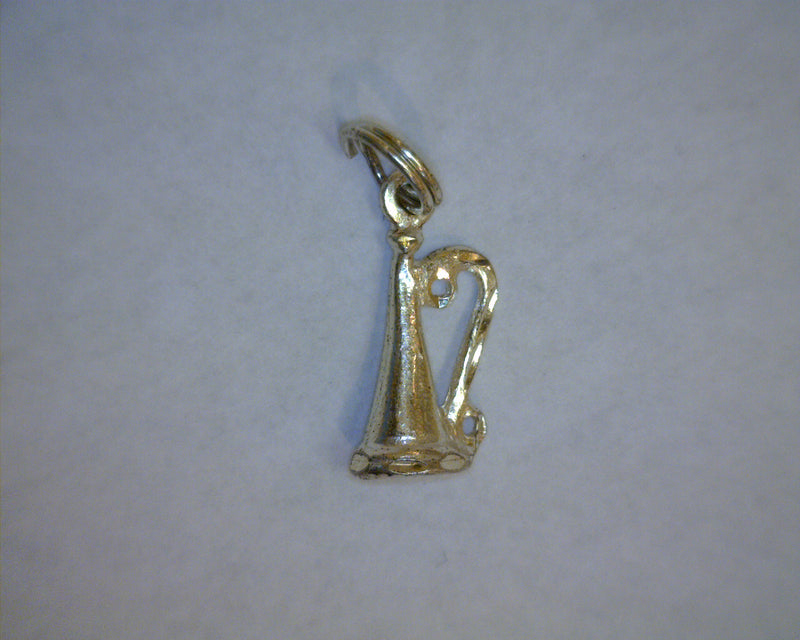 STERLING SILVER MEGAPHONE CHAR