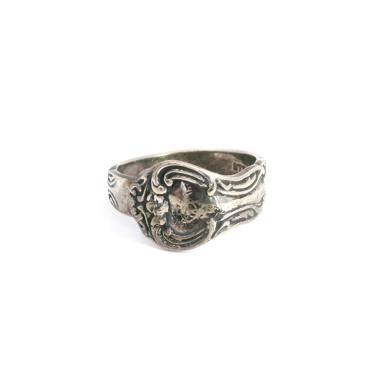 Sterling Silver Spoon Ring