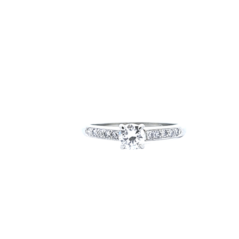 14K WG Vintage Wedding Ring Ce