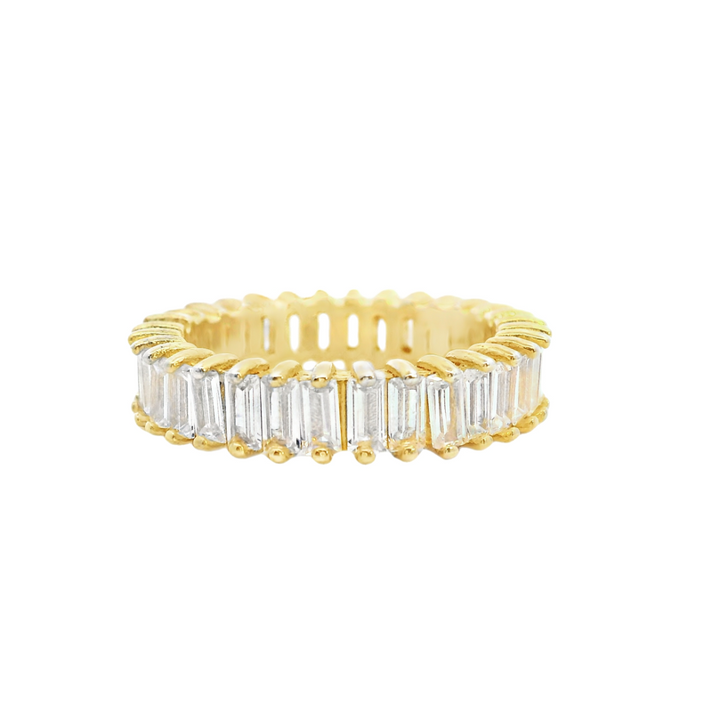 Gold Plated Eternity Band