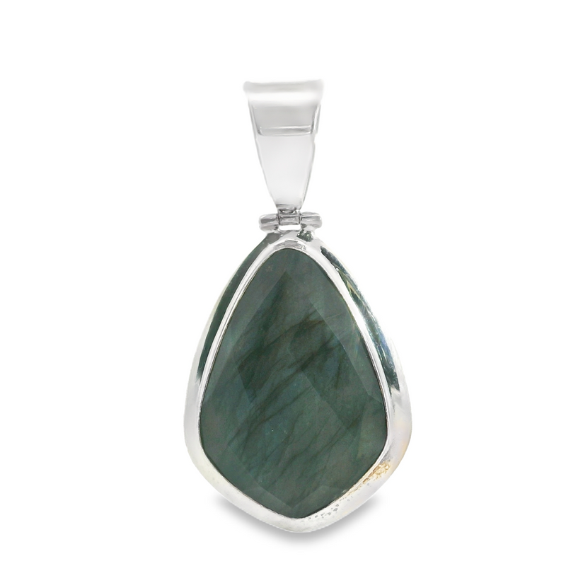 Sterling Silver Labradorite Pendant