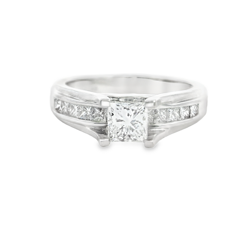 14K WG DIAMOND ENGAGEMENT RING
