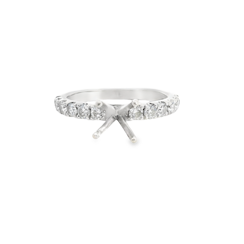 14K WHITE GOLD DIAMOND MOUNTING