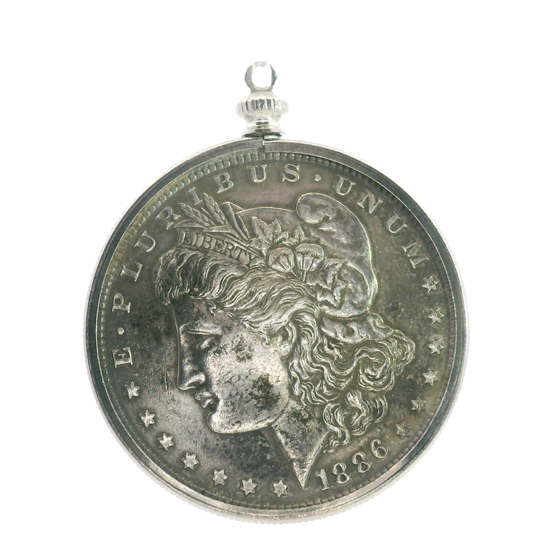 1886 Morgan Silver Dollar Coin