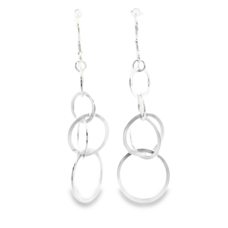 Sterling Silver Dangle Earrings