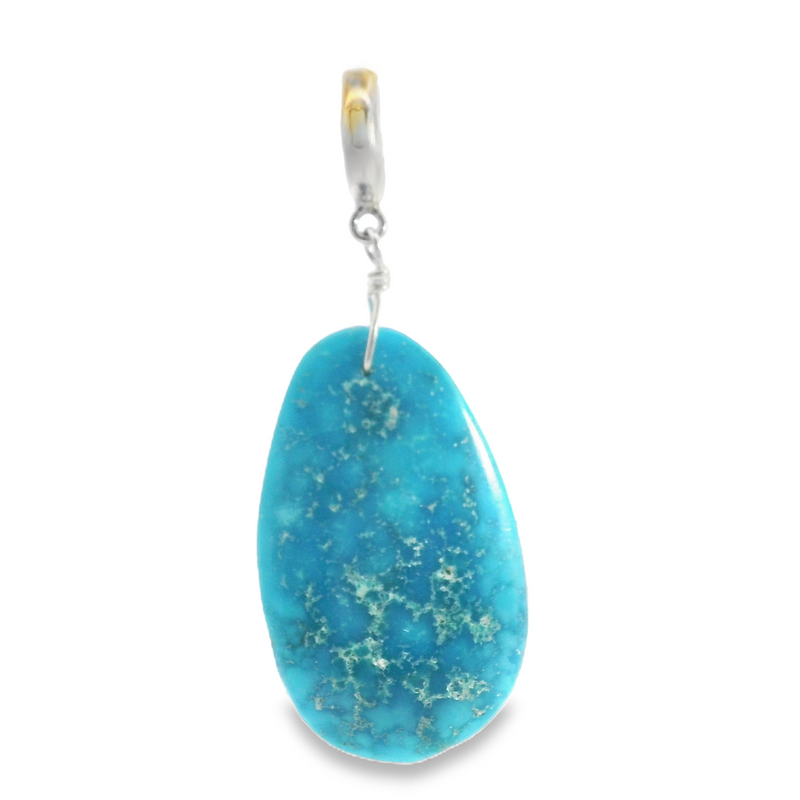 Sterling Silver Turquoise Pendant