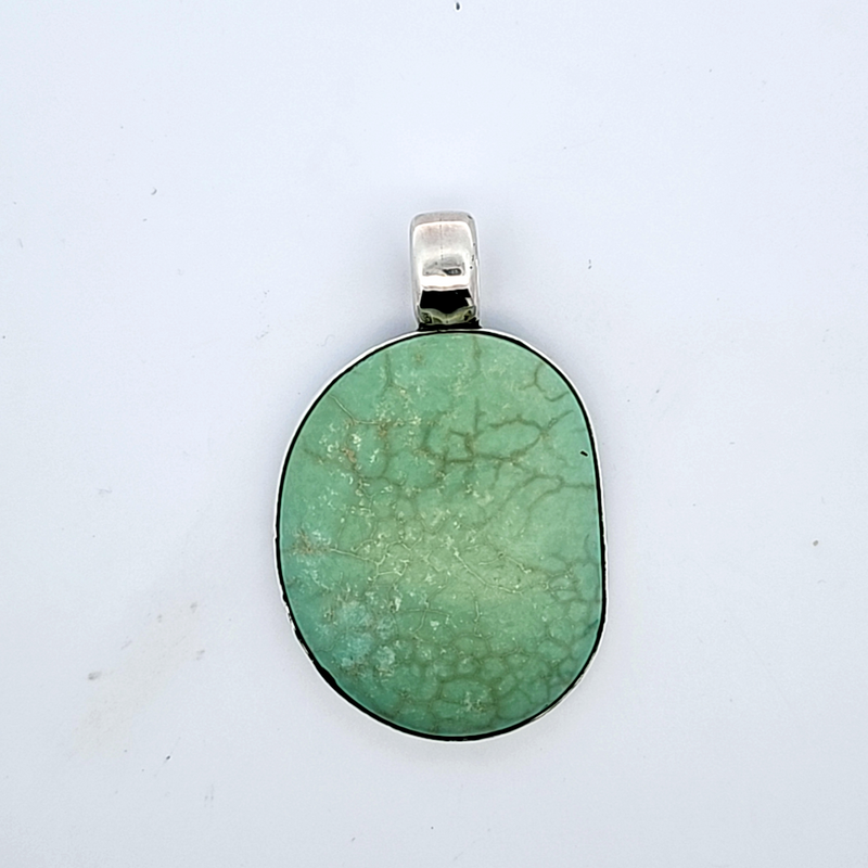 Sterling Silver Turquoise Pendant