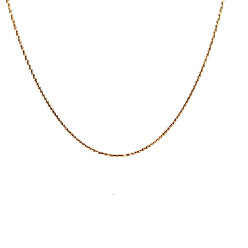 14K YG Snake Chain 24