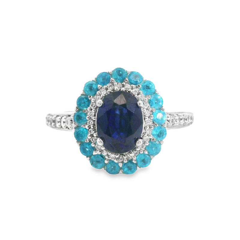 Sterling Silver Gemstone Ring