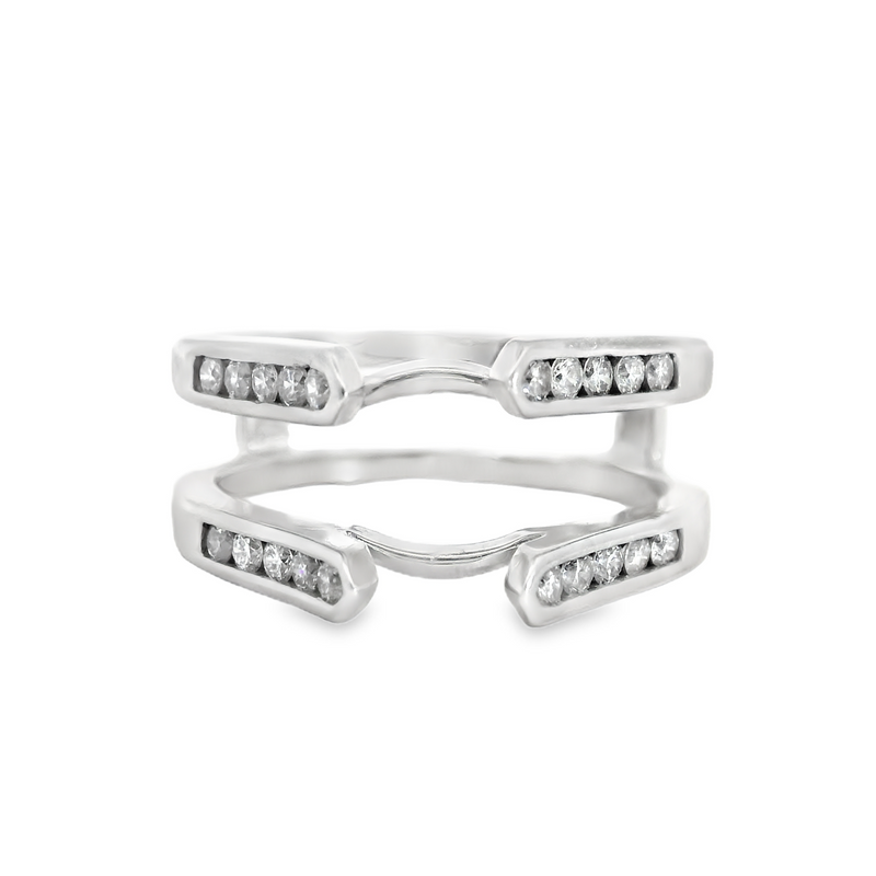 18K WG Diamond Guard