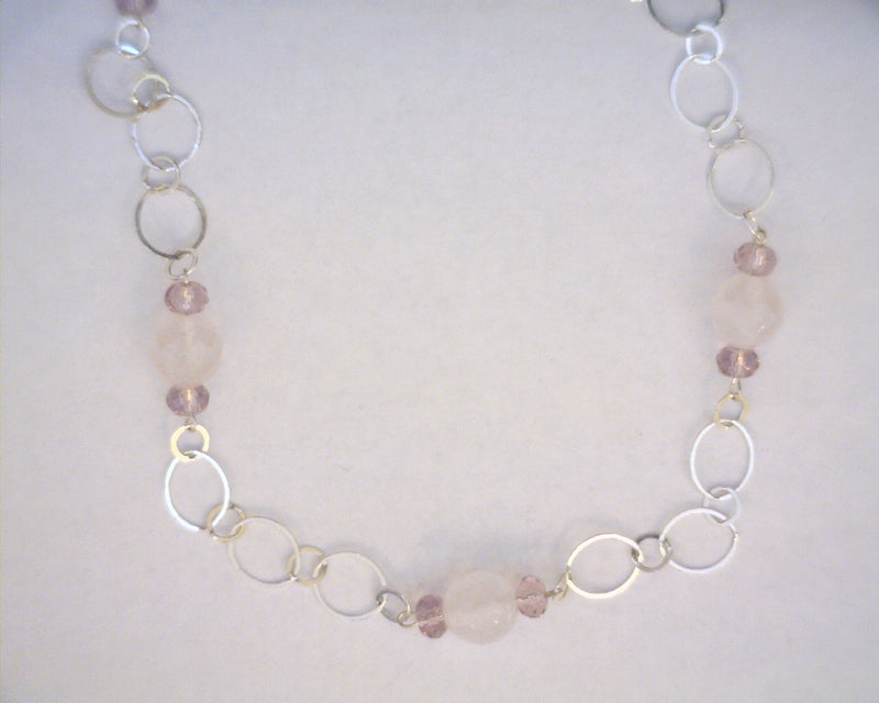 SS QUARTZ NECKLACE