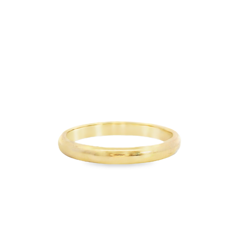 14K YG 2.mm Wedding Band Size 5.5