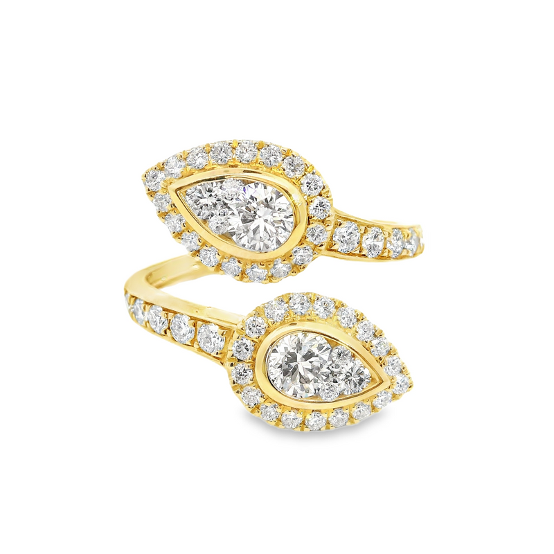 14K YG LAB GROWN DIAMOND Fashion Ring