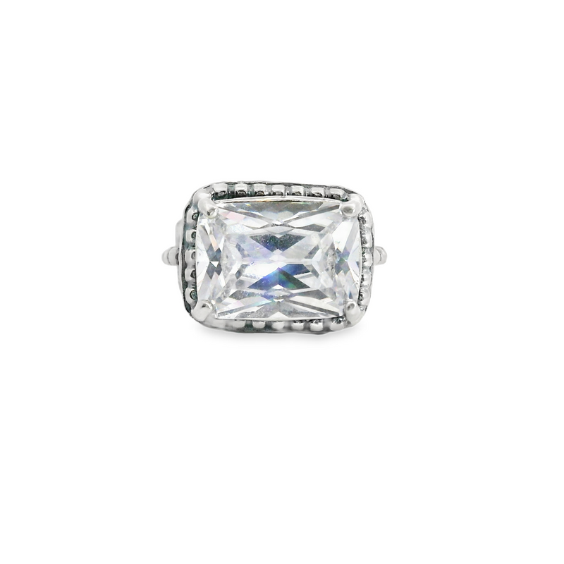 Sterling Silver Silpada CZ Ring