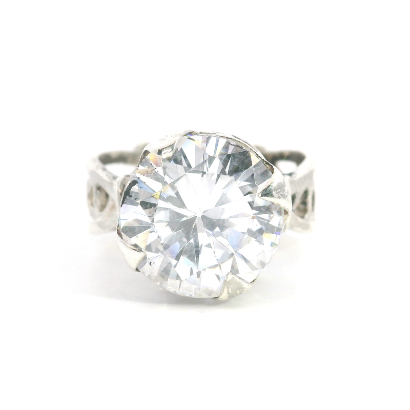 Sterling Silver CZ Ring