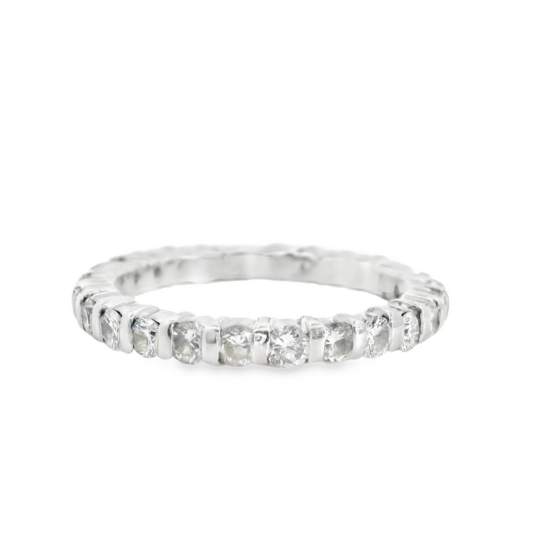 18K WG ETERNITY BAND