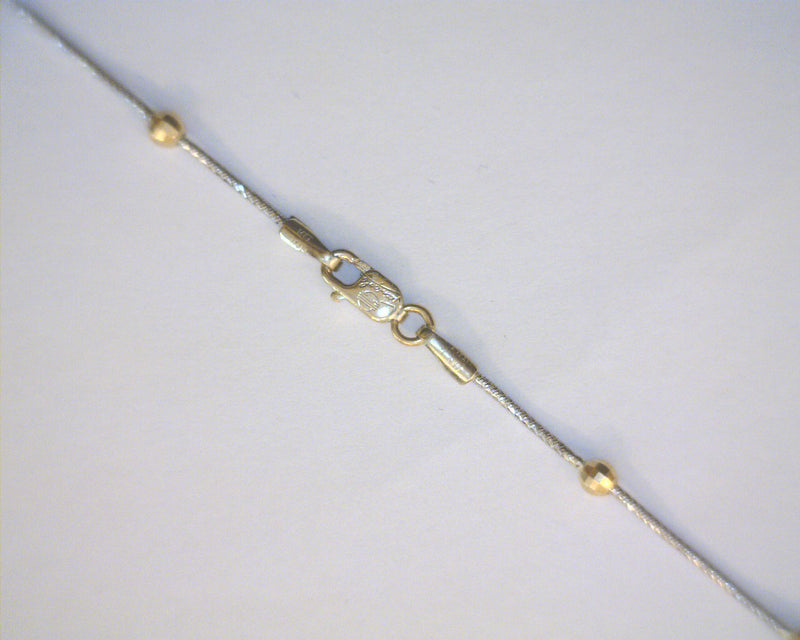 14K TT CHAIN 18