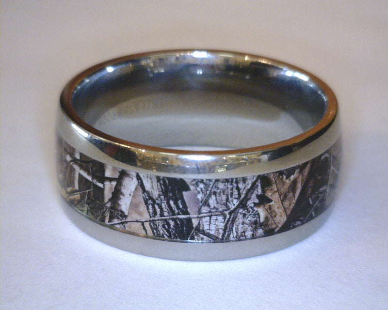TITANIUM CAMOFLAUGE WEDDING BA