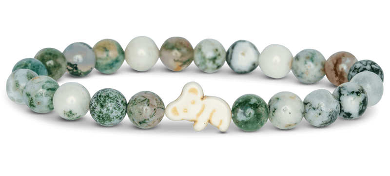 Koala Tracking Bracelet in Eucalyptus Green