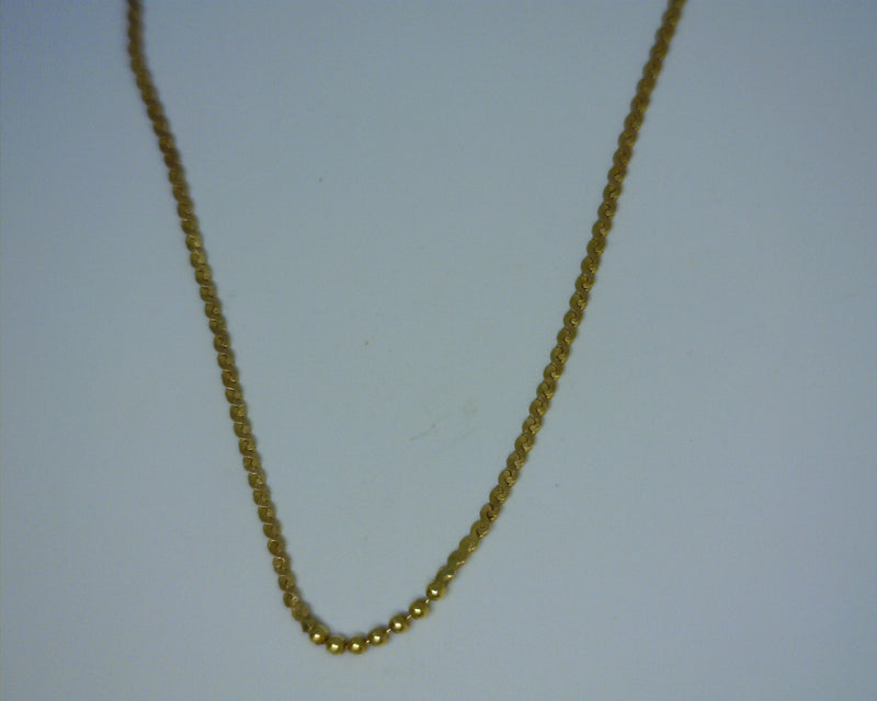 14K YELLOW GOLD MULTI PATTERNE