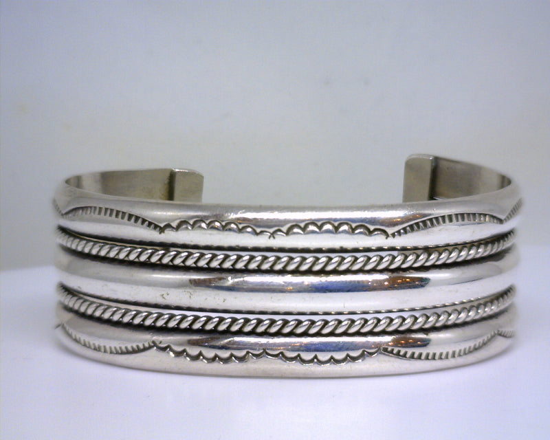 STERLING SILVER CUFF BRACELET